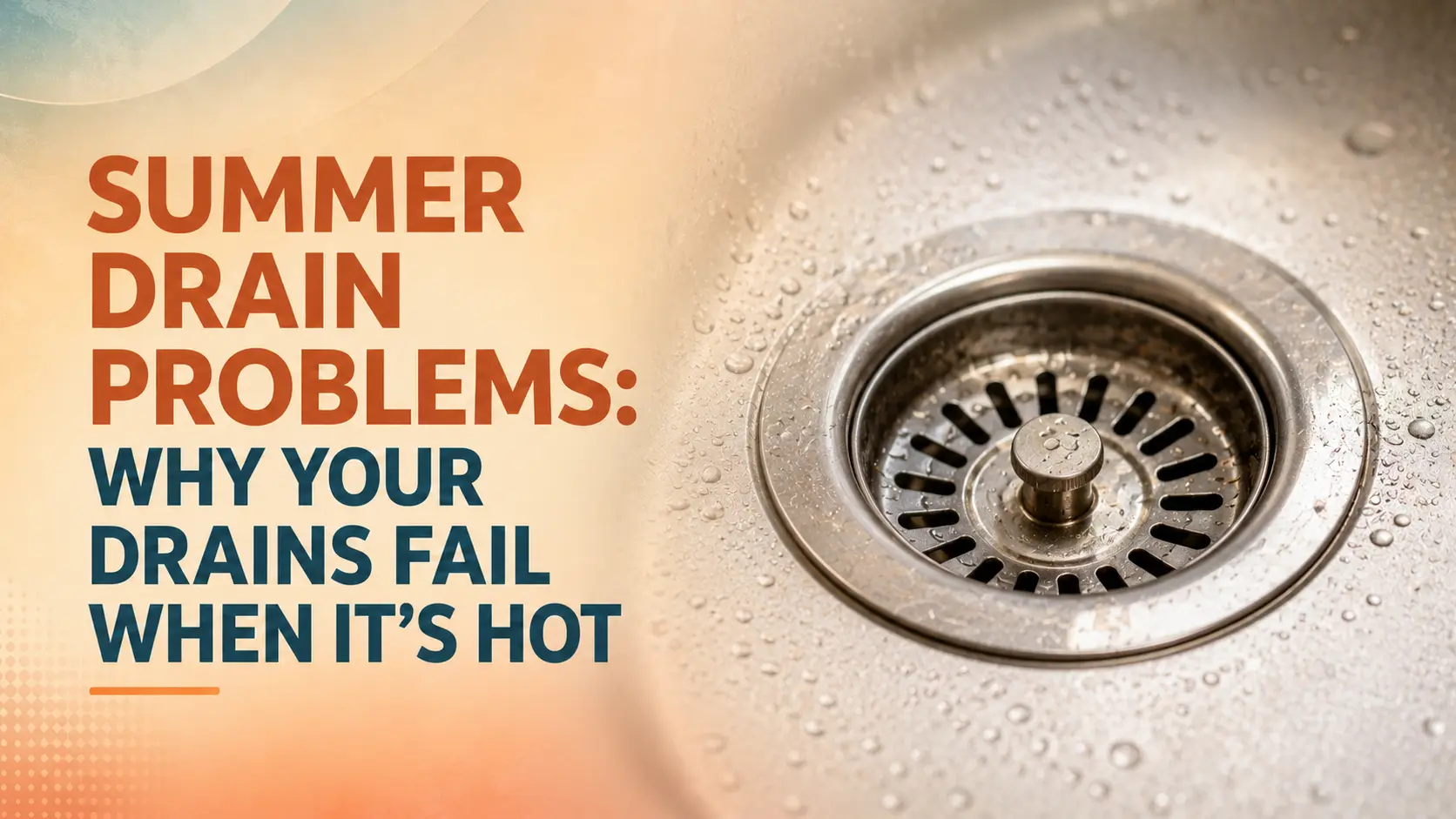 Summer Drain Problems in Toronto: Causes & Fixes