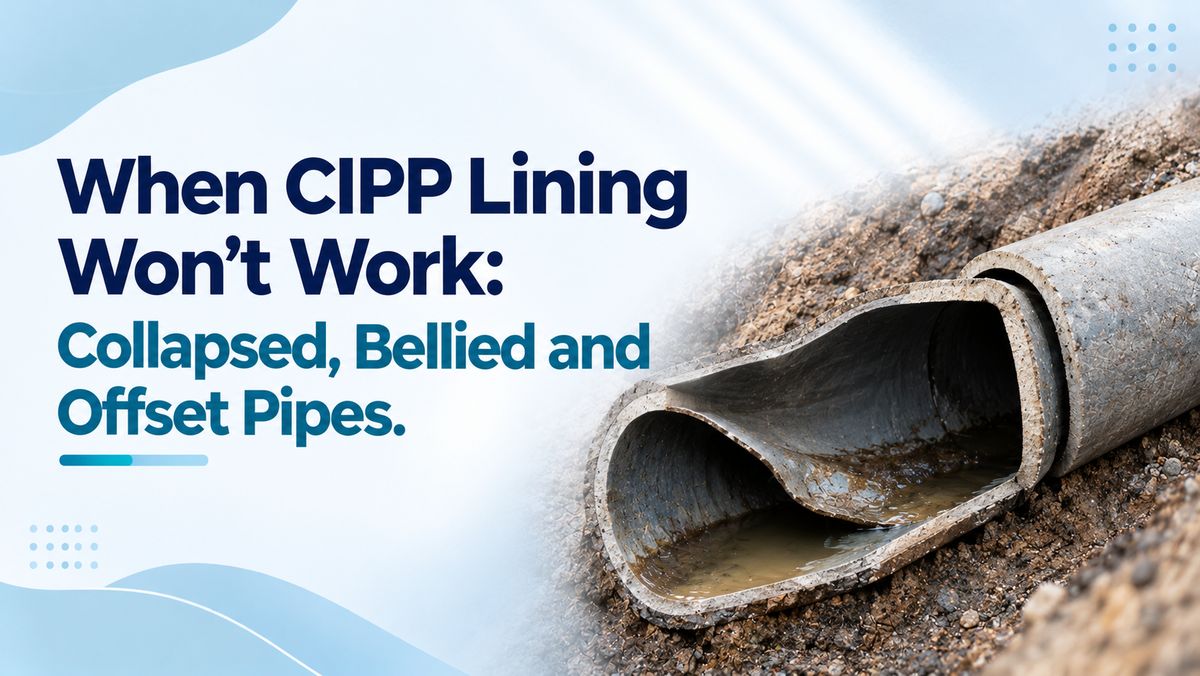 when CIPP lining won't work